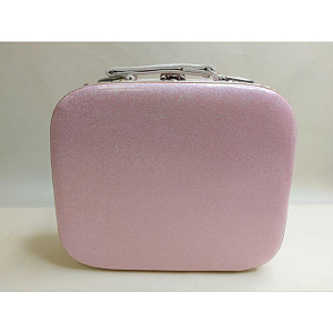 Сумка-чемодан Ratatam "Glitter", розовые блестки, 25 см (уцененный)